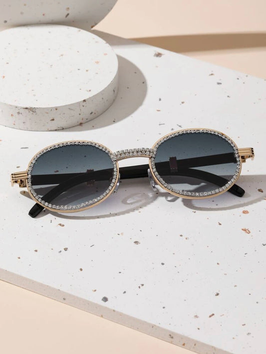 Oval Glam Sunglasses